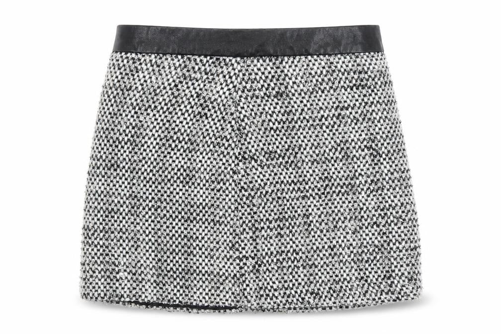 Dunnes Stores Womens Black  Polyester A-Line Skirt Size 25 in   Zip