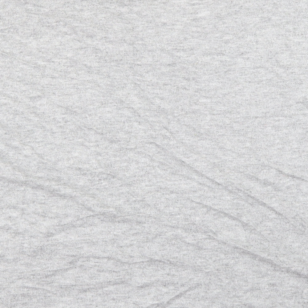 Primark Womens Grey V-Neck  Viscose Pullover Jumper Size S