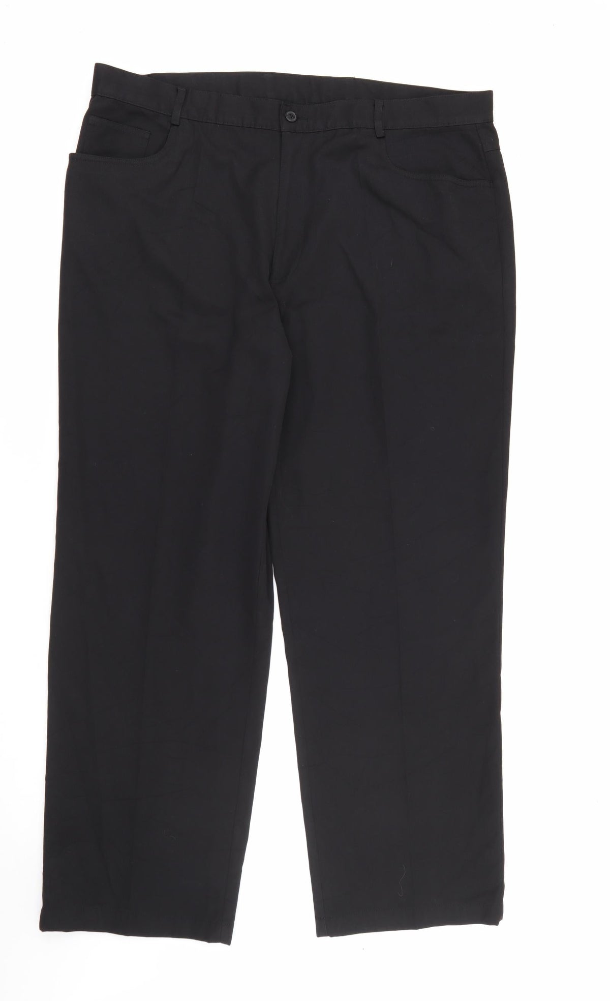 Taylor & Wright Womens Black  Polyester Trousers  Size 14 L29 in Regular Zip