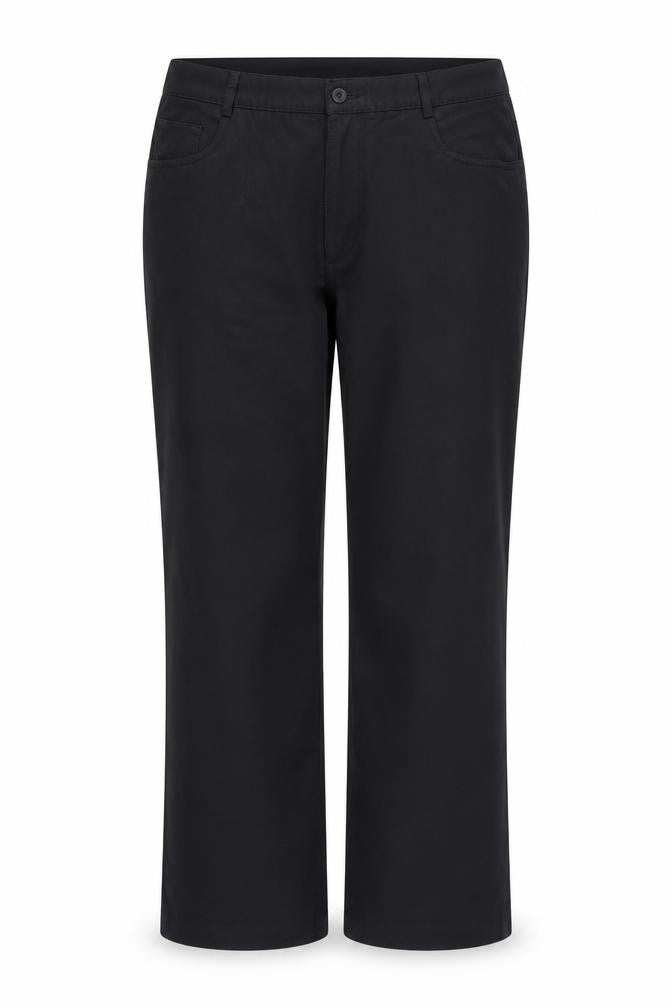 Taylor & Wright Womens Black  Polyester Trousers  Size 14 L29 in Regular Zip
