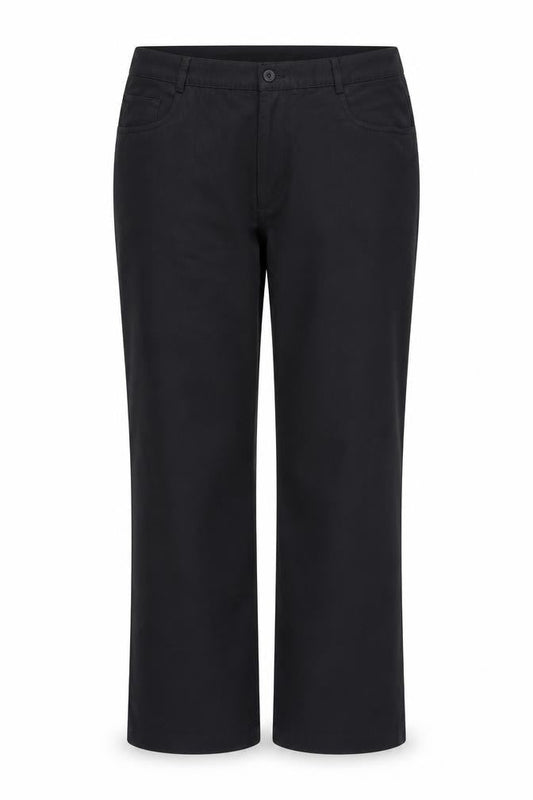 Taylor & Wright Womens Black  Polyester Trousers  Size 14 L29 in Regular Zip