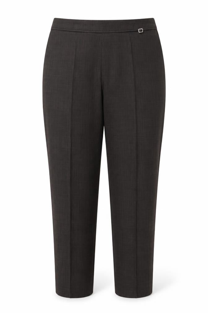 Classics Womens Brown  Polyester Carrot Trousers Size 14 L26 in Regular