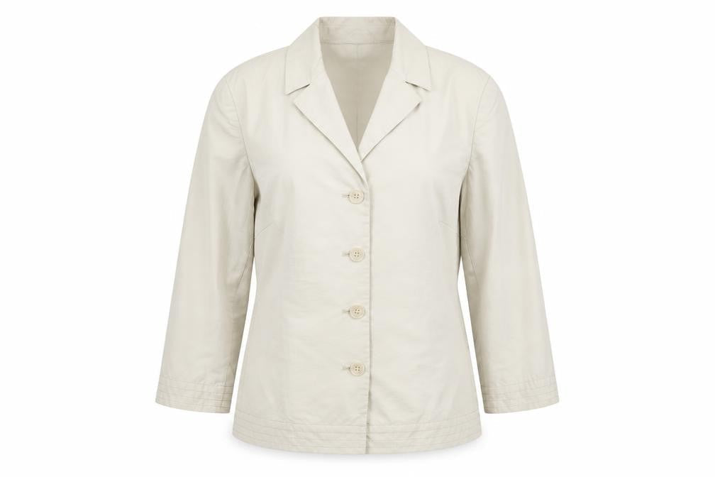 Mexx Womens Beige   Jacket Blazer Size 8  Button