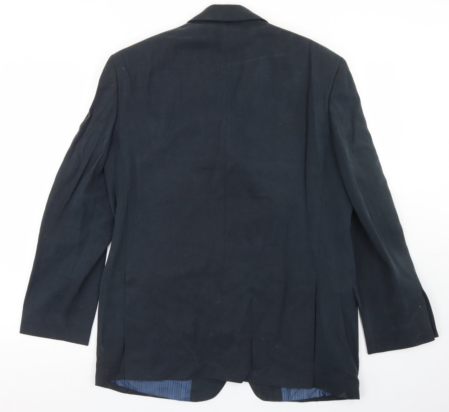 Marks and Spencer Mens Blue  Lyocell Jacket Blazer Size 40