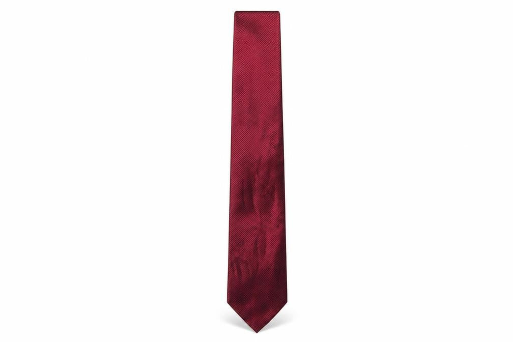 Marks & Spencer Mens Red Striped Polyester Pointed Tie One Size