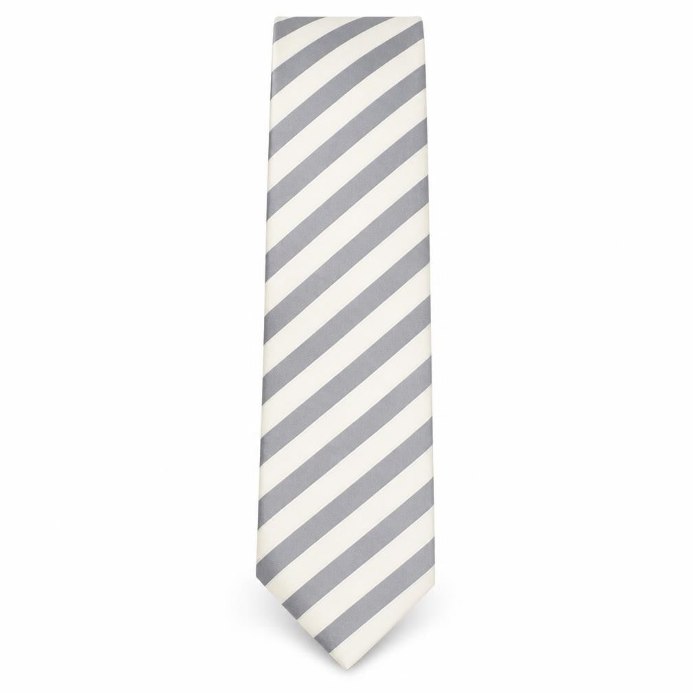 Milan Mens Multicoloured Striped Silk Pointed Tie One Size