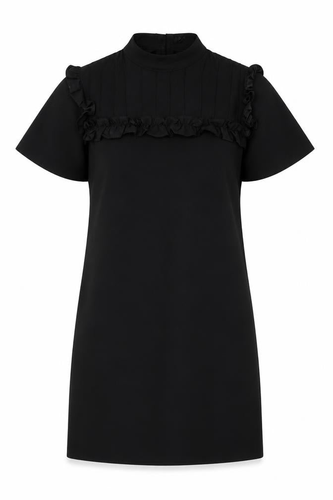 River Island Womens Black  Polyester Mini  Size 10  Round Neck Pullover
