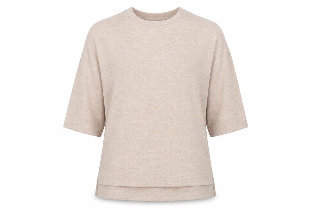 Primark Womens Beige Round Neck  Polyester Pullover Jumper Size XS