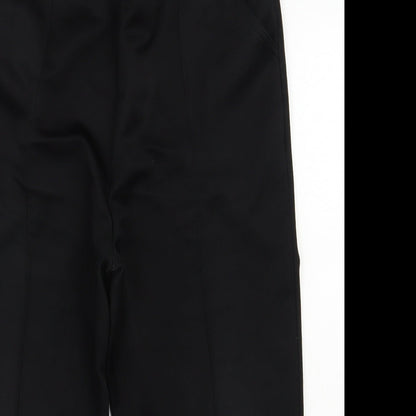 Bonmarché Womens Black Polyester Trousers Size 16 L24 in Regular