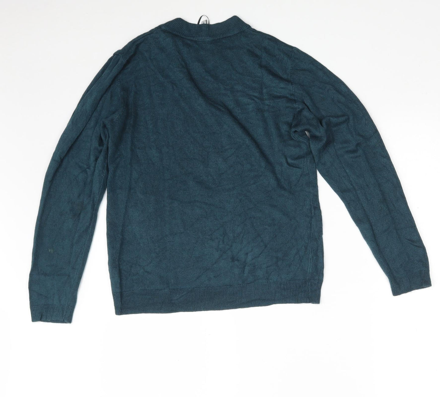 INTUITION Womens Blue Round Neck  Acrylic Pullover Jumper Size 12   - Size 12-14