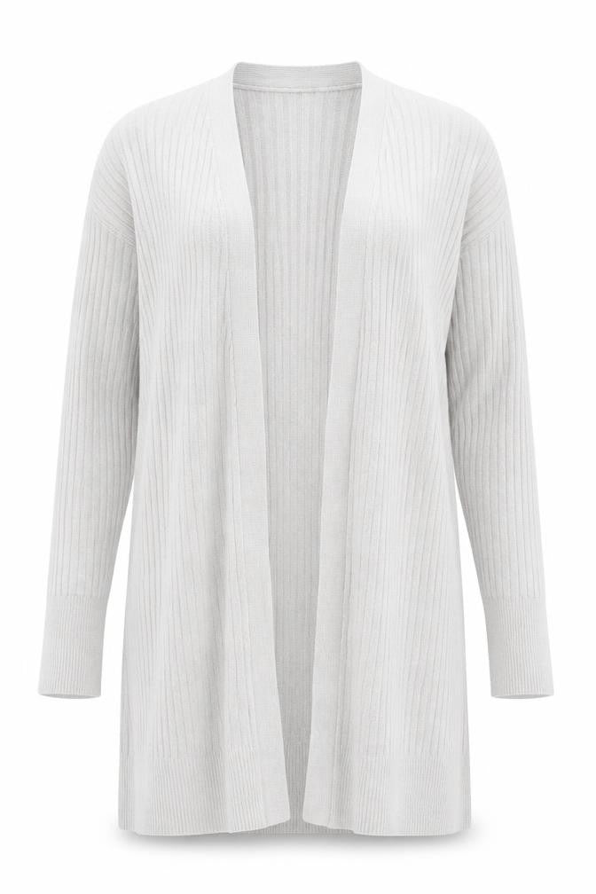 Oasis Womens Grey Square Neck  Viscose Cardigan Jumper Size XS