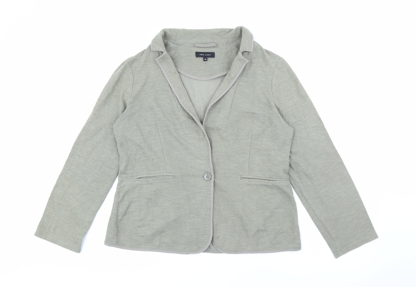 New Look Womens Green   Jacket  Size 14  Button