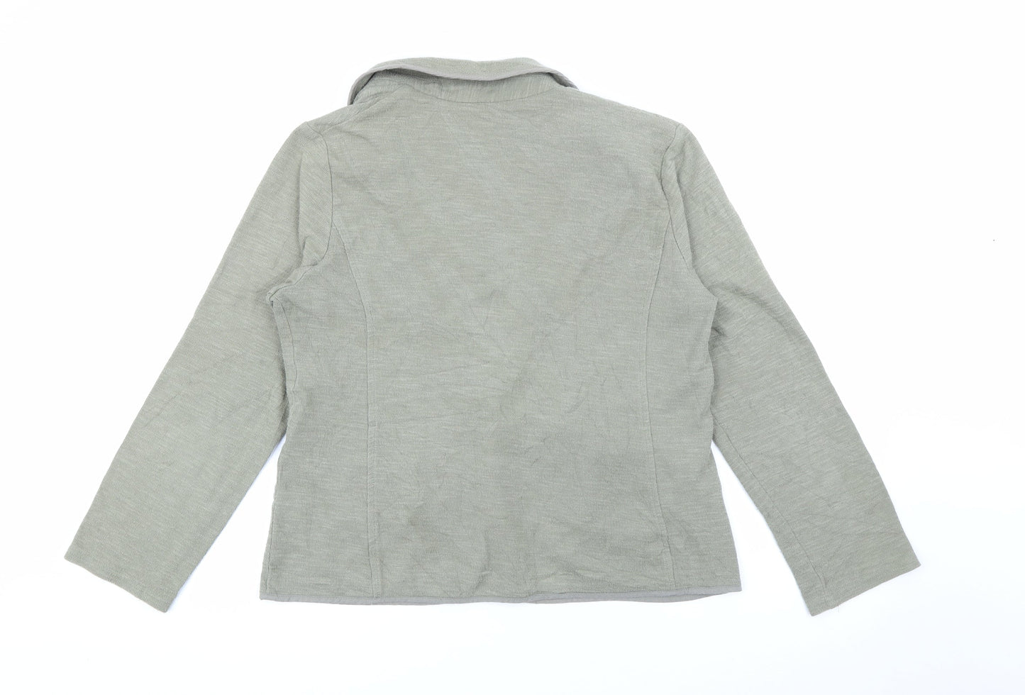 New Look Womens Green   Jacket  Size 14  Button