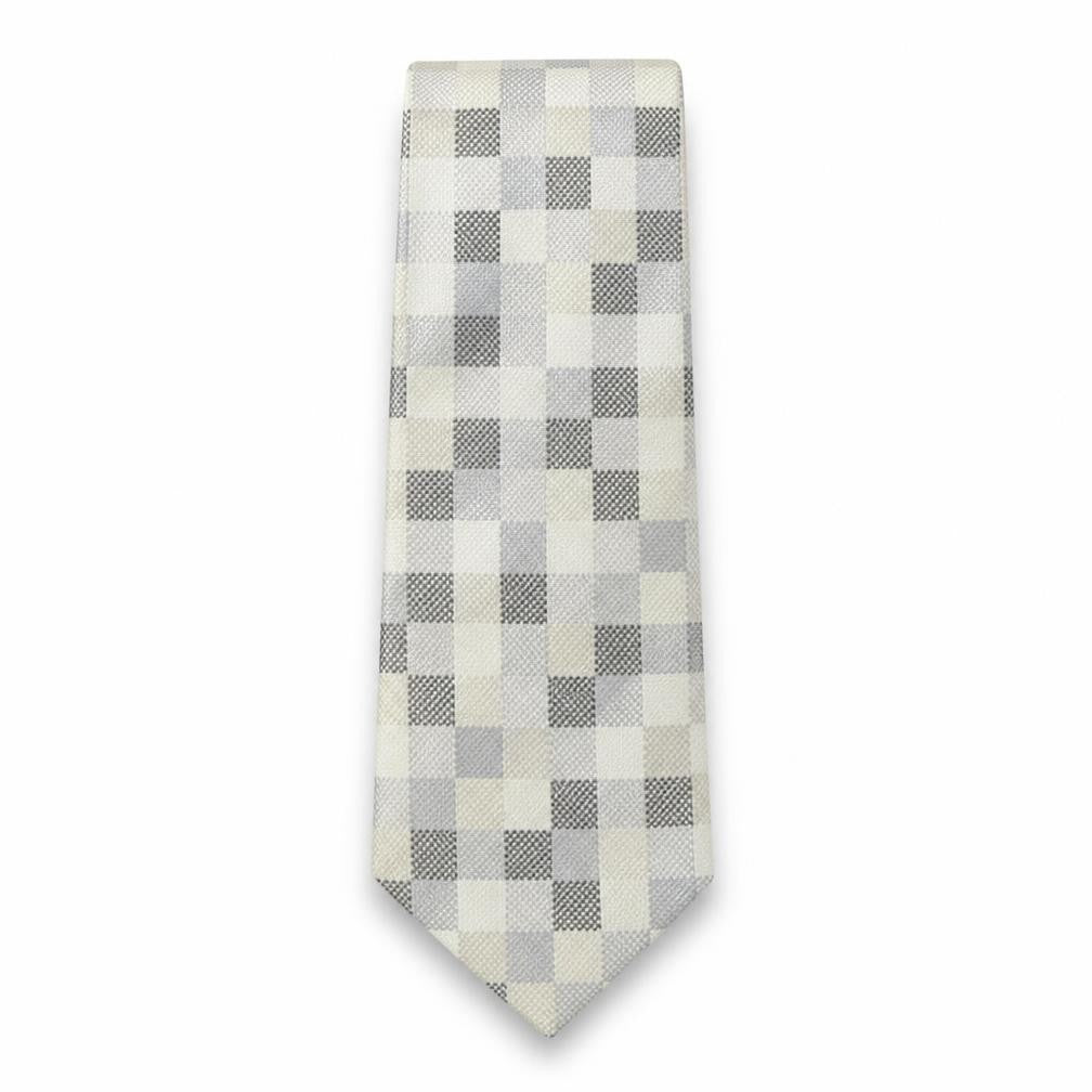 Marks & Spencer Mens Multicoloured Plaids & Checks Silk Pointed Tie One Size
