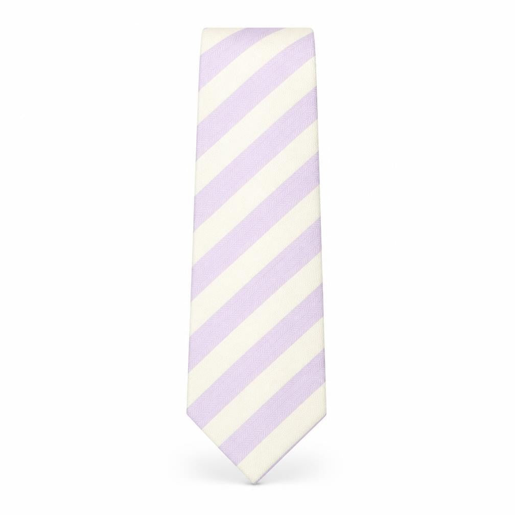 Marks & Spencer Mens Multicoloured Striped Silk Pointed Tie One Size