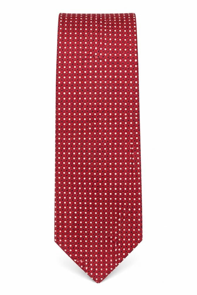 Marks & Spencer Mens Pink Polka Dot Polyester Pointed Tie One Size