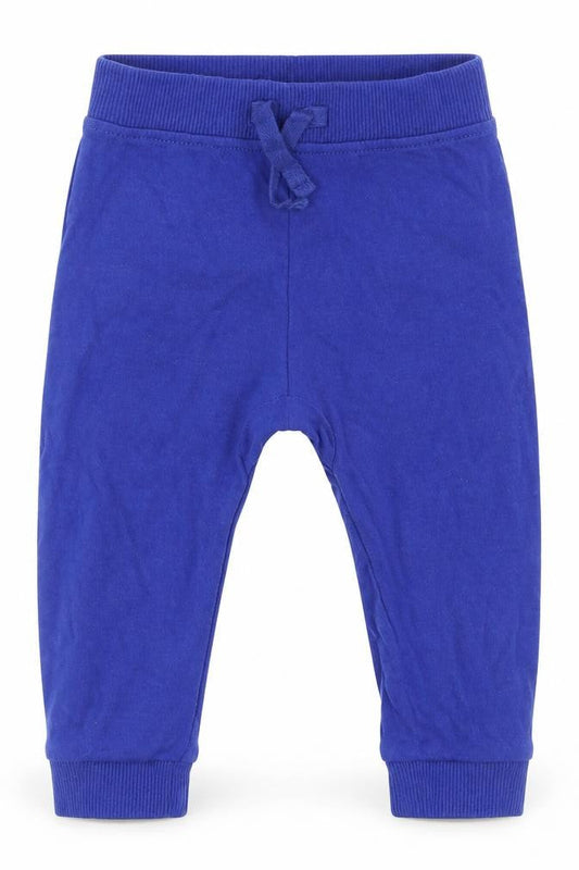 George Boys Blue  Cotton Sweatpants Trousers Size 6-9 Months  Drawstring