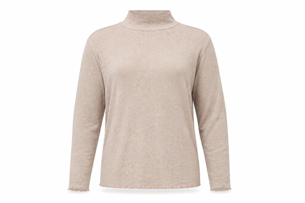 George Womens Purple Roll Neck  Viscose Pullover Jumper Size 14