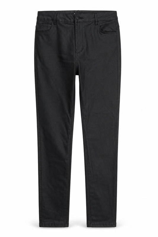 Apperloth Womens Black  Polyester Skinny Jeans Size M L28 in Slim Zip