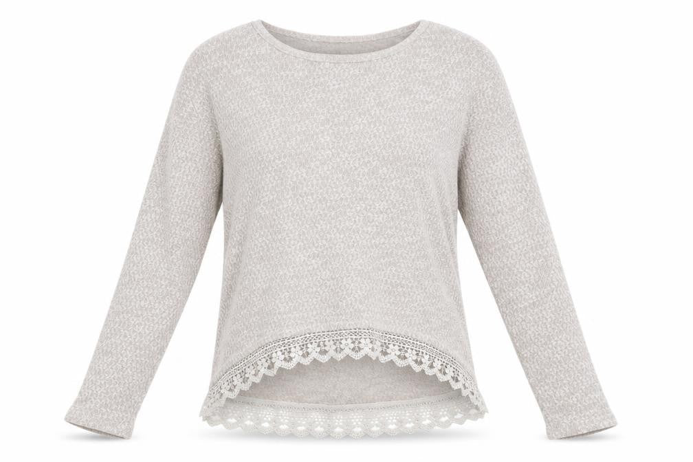 New Look Womens Beige Boat Neck  Polyester Pullover Jumper Size 8