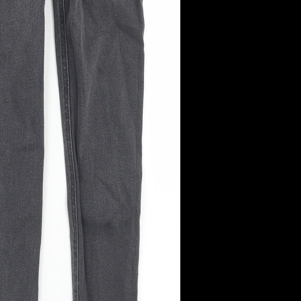 Denim Co Girls Grey  Cotton Jegging Jeans Size 8-9 Years  Regular