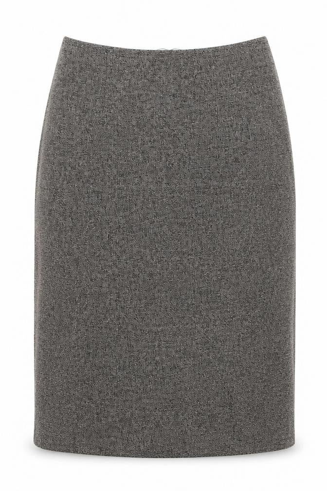 Gerard Womens Beige  Polyester A-Line Skirt Size 10   Zip