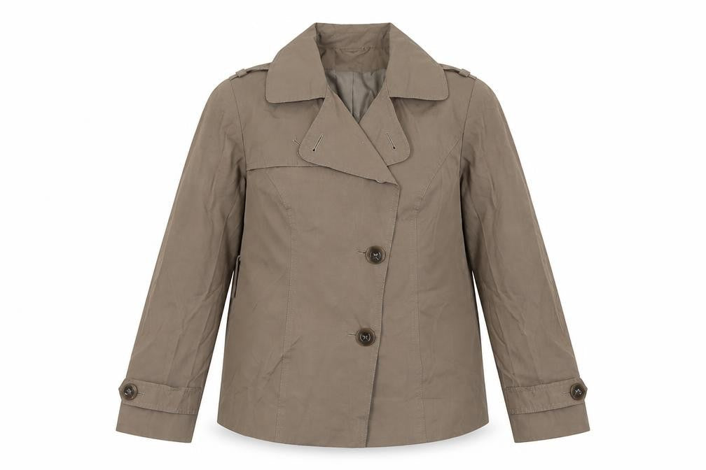 Debenhams Womens Brown   Jacket  Size 12  Button