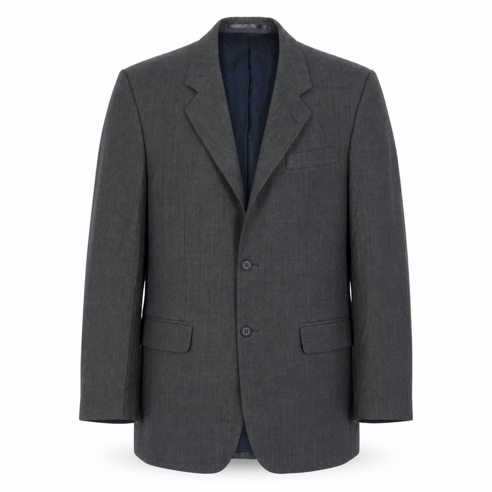 Roderick Charles  Mens Grey  Wool Jacket Suit Jacket Size 38