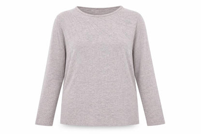 Pebble Bay Womens Pink  Polyester Basic T-Shirt Size 12 Round Neck