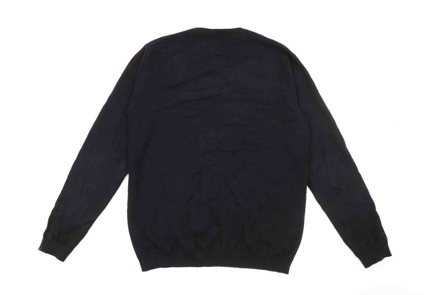 Burton Mens Black  Cotton Pullover Sweatshirt Size M