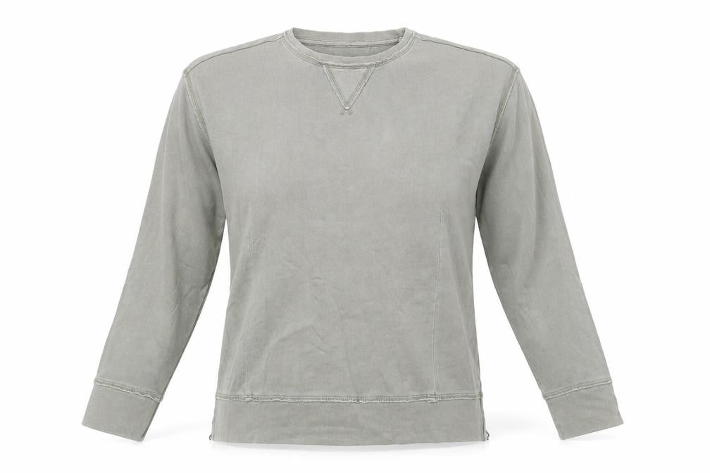EDC Womens Green Crew Neck  Cotton Pullover Jumper Size M