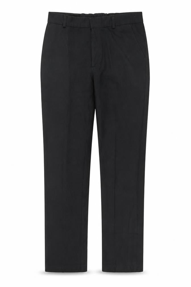 Preworn Womens Black  Polyester Trousers  Size 30 in L30 in Regular Zip