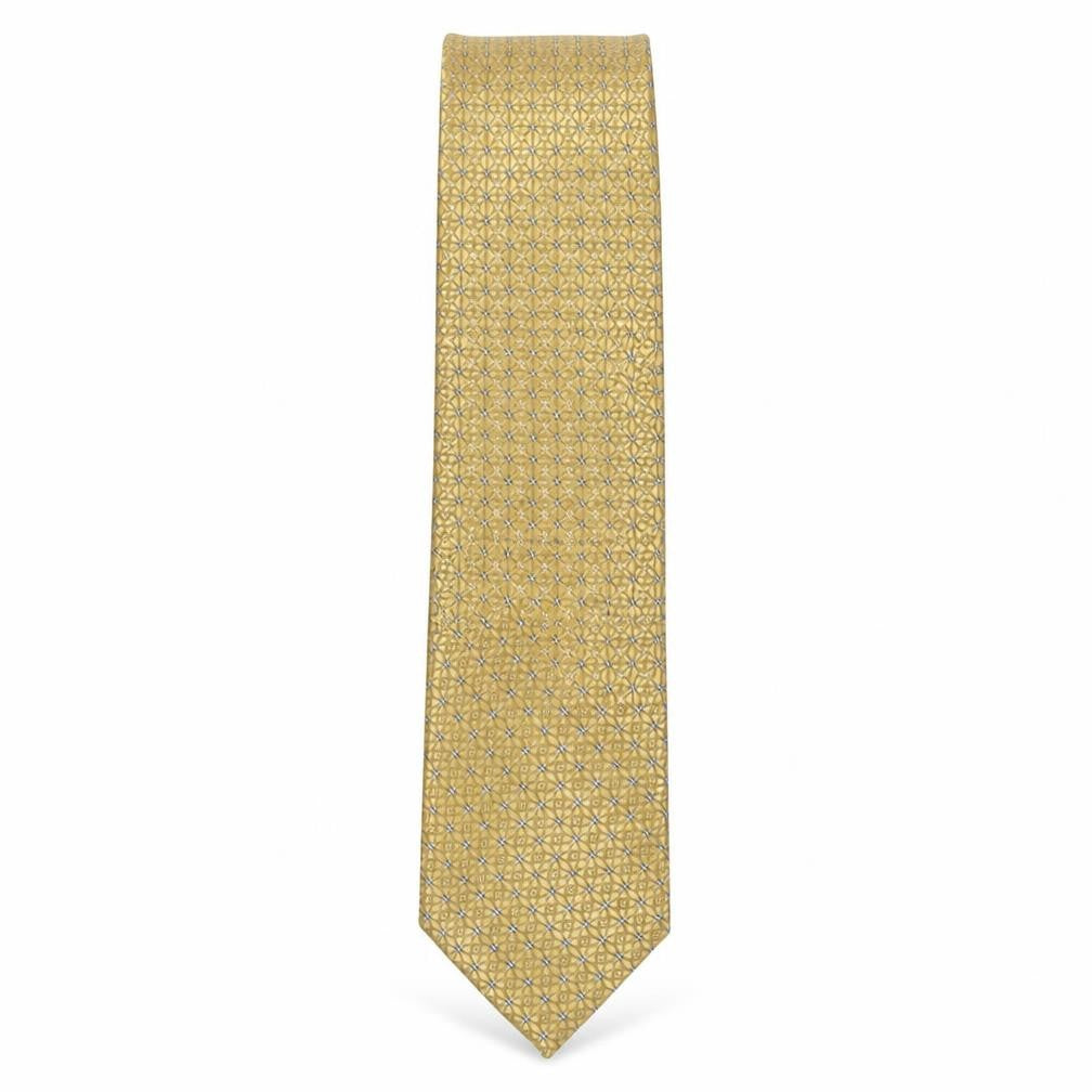 Scott & Taylor Mens Multicoloured Geometric Polyester Pointed Tie One Size
