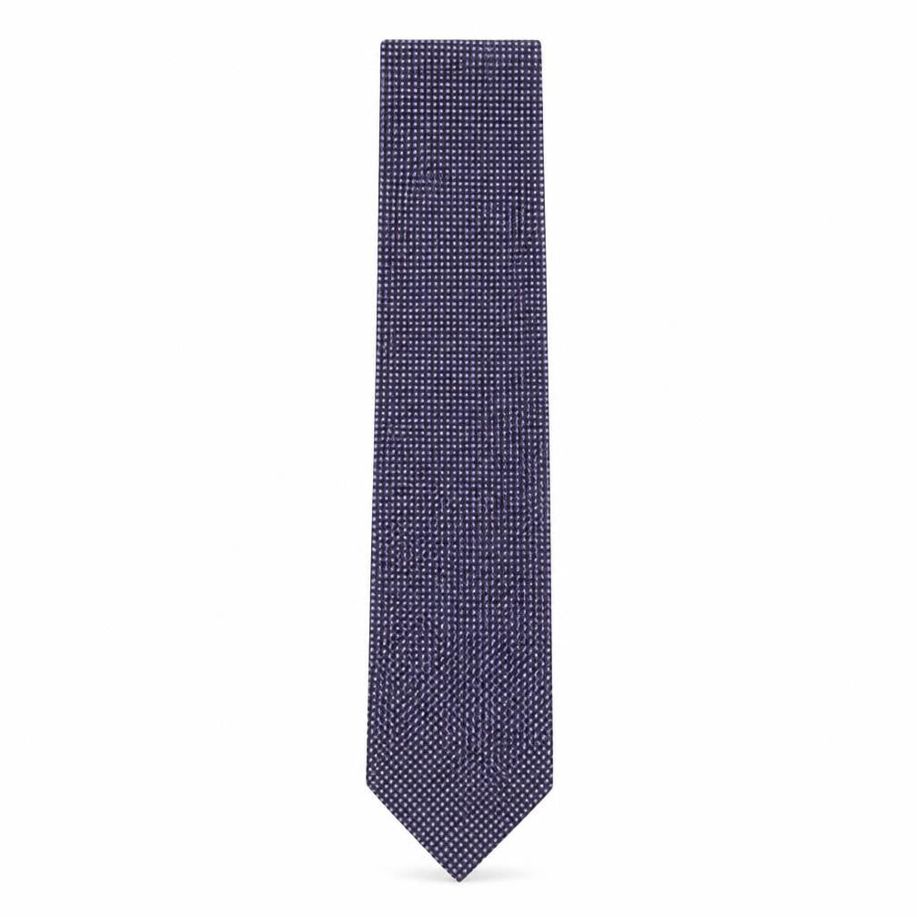 Debenhams Mens Multicoloured Plaids & Checks Polyester Pointed Tie One Size