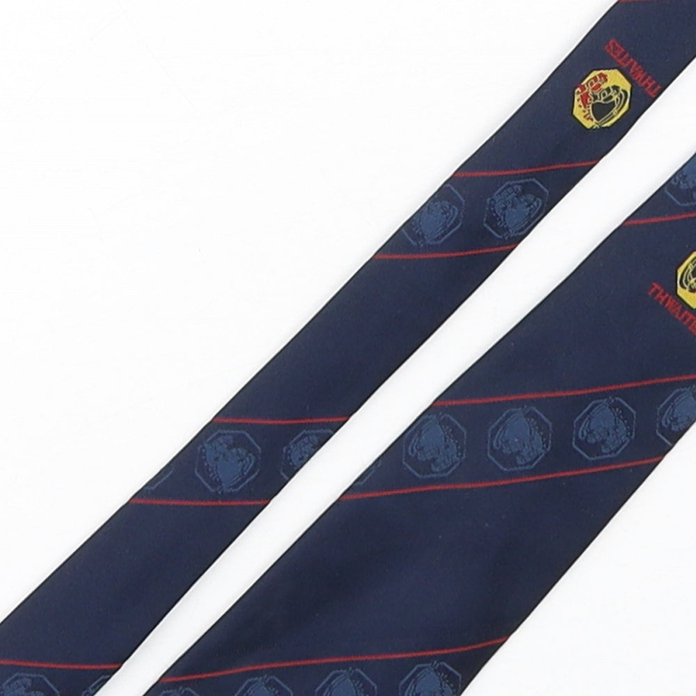 Concept Mens Multicoloured Striped Polyester Pointed Tie One Size