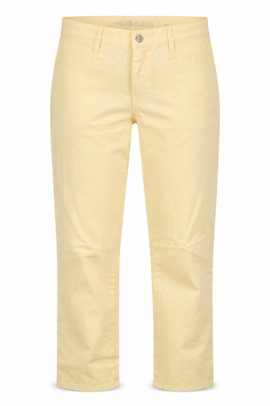 MiH Jeans Womens Orange  Cotton Cropped Jeans Size 28 L28 in Regular Button