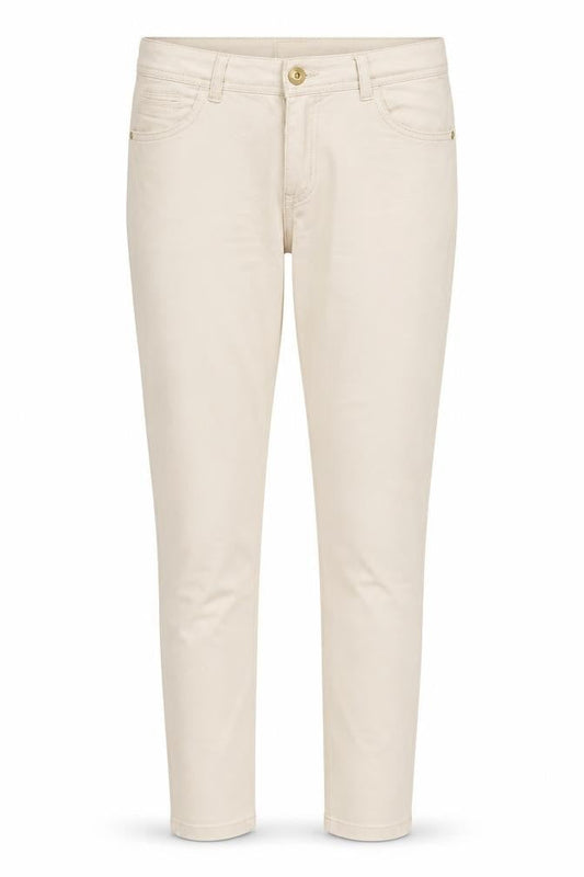 R Ping Womens Beige  Cotton Trousers  Size 14 L32 in Regular Button