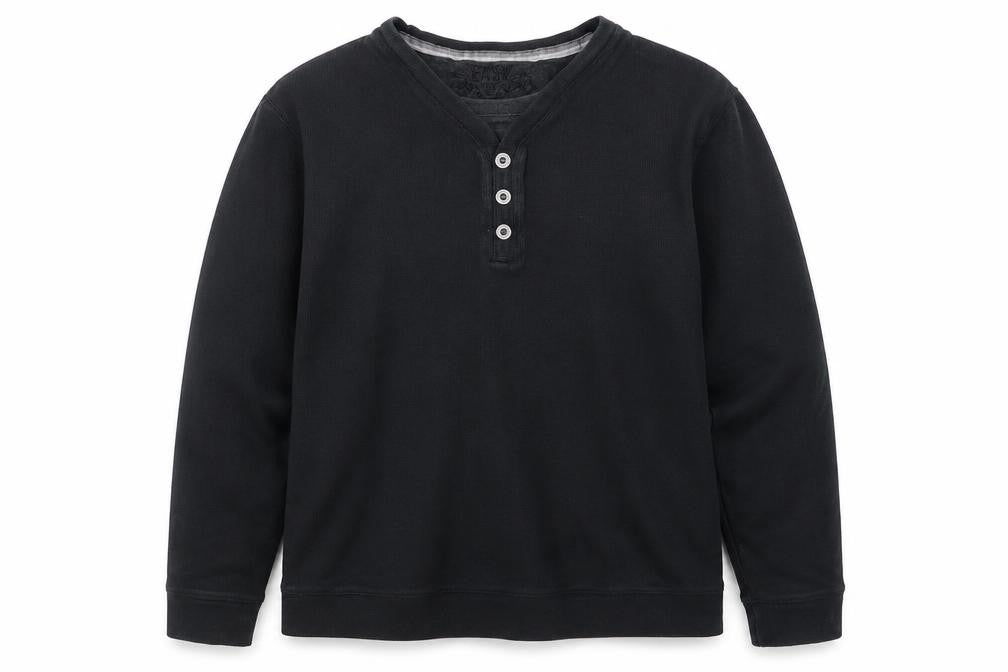 Easy Mens Blue  Cotton Pullover Sweatshirt Size XL