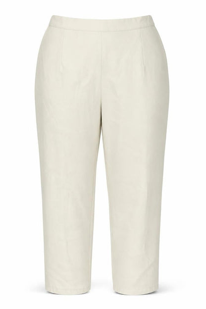Preworn Womens Beige  Polyester Trousers  Size 18 L27 in Regular
