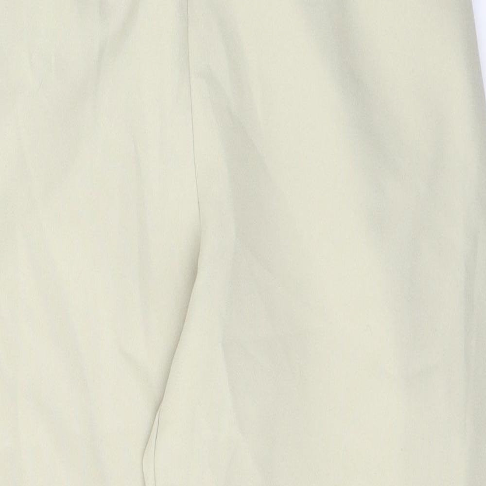 Preworn Womens Beige  Polyester Trousers  Size 18 L27 in Regular