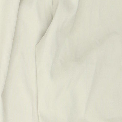 Preworn Womens Beige  Polyester Trousers  Size 18 L27 in Regular
