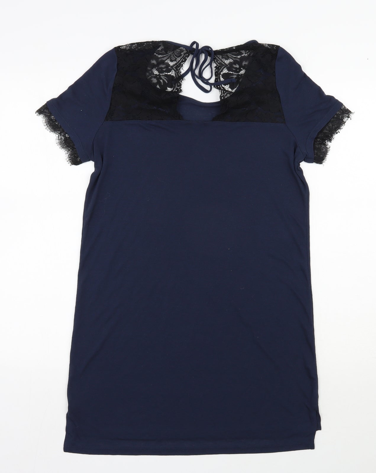 NEXT Womens Black  Polyester  Dress Size 6  Tie