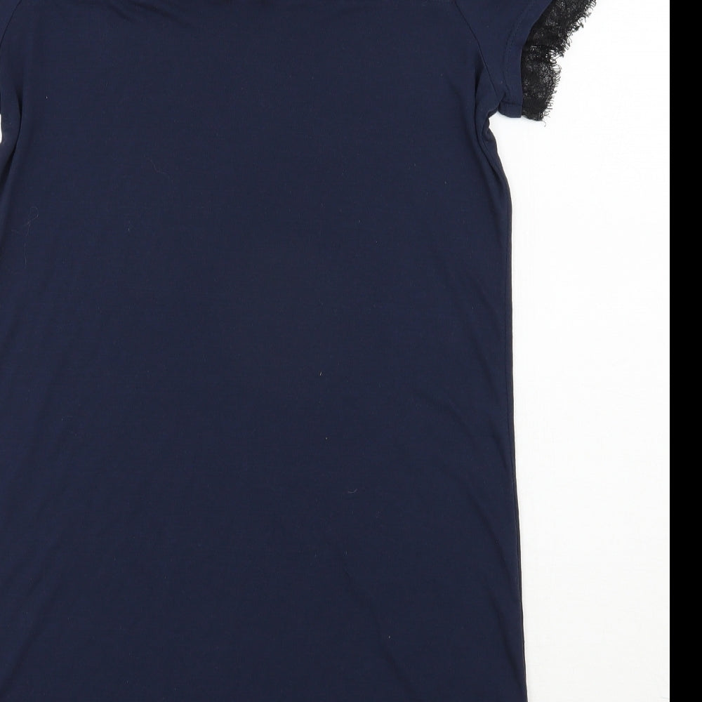 NEXT Womens Black  Polyester  Dress Size 6  Tie