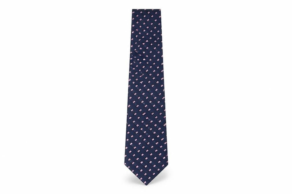 Marks & Spencer Mens Multicoloured Striped Polyester Pointed Tie One Size