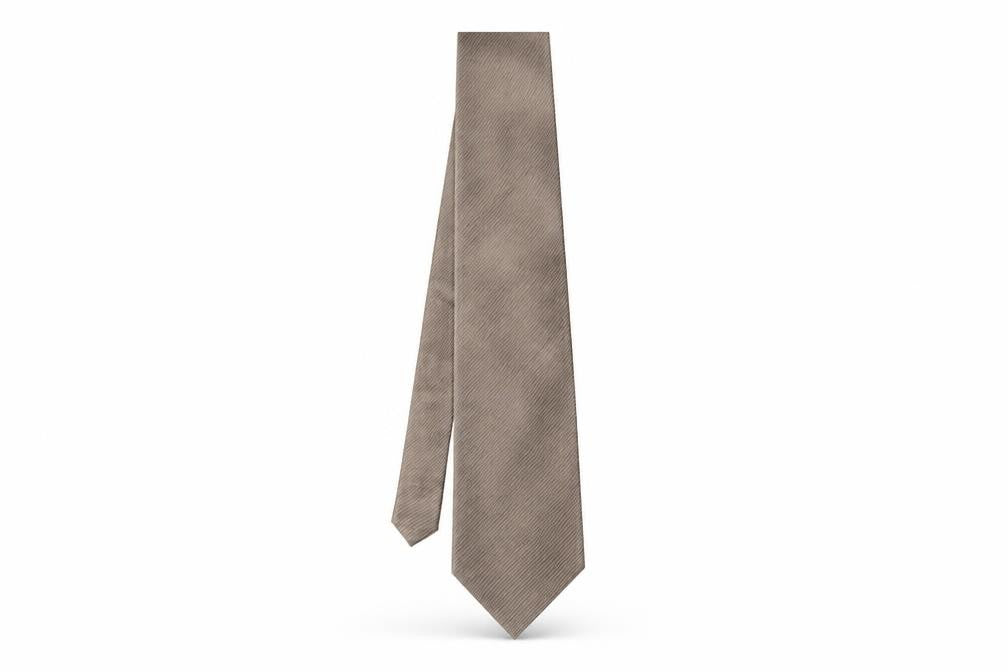 Van Hausen Mens Bronze  Silk Pointed Tie One Size