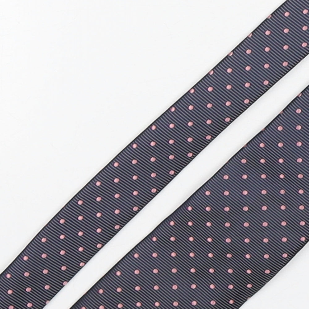 Greenwoods Mens Multicoloured Polka Dot Polyester Pointed Tie One Size