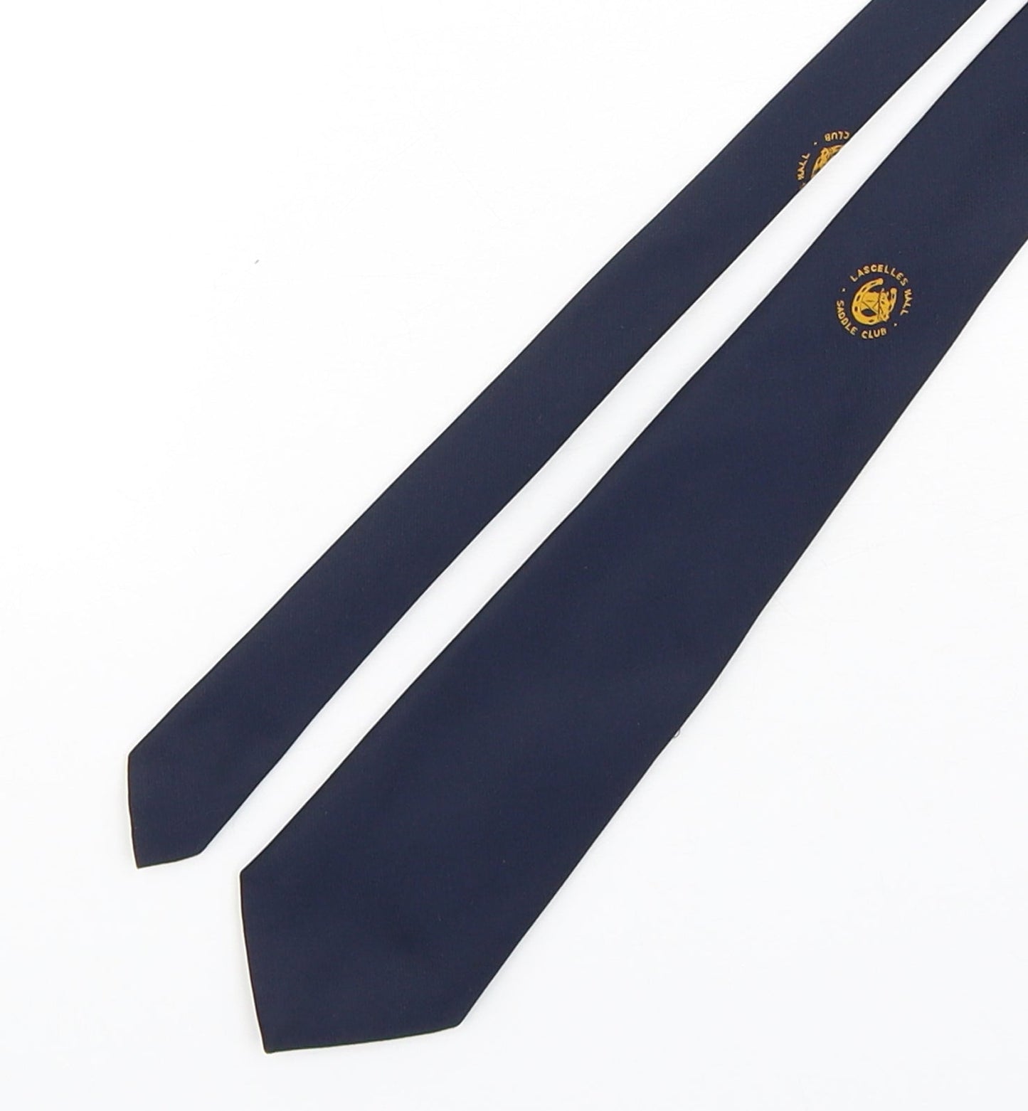 Insignia Designs Mens Blue  Polyester Pointed Tie One Size