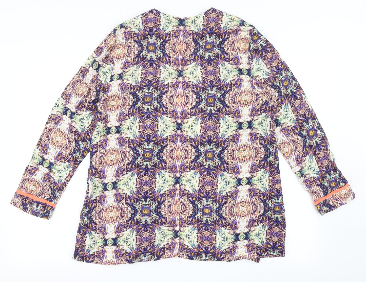 ASOS Womens Multicoloured Geometric  Jacket Blazer Size 10
