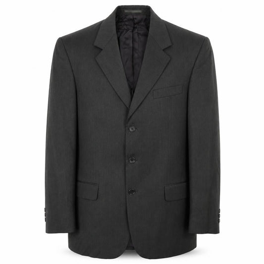 HR Tailoring Mens Grey  Wool Jacket Blazer Size 42