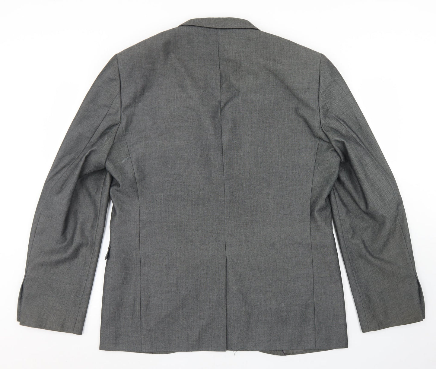 NEXT Mens Grey  Polyester Jacket Blazer Size 42   - Tailored fit